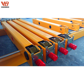 Double girder overhead crane end trucks end carriage end beam 3 ton for sale